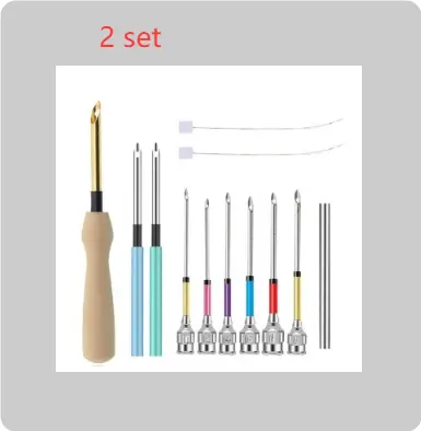 Simple Replaceable Plug Full Model Embroidery Stamp Needle