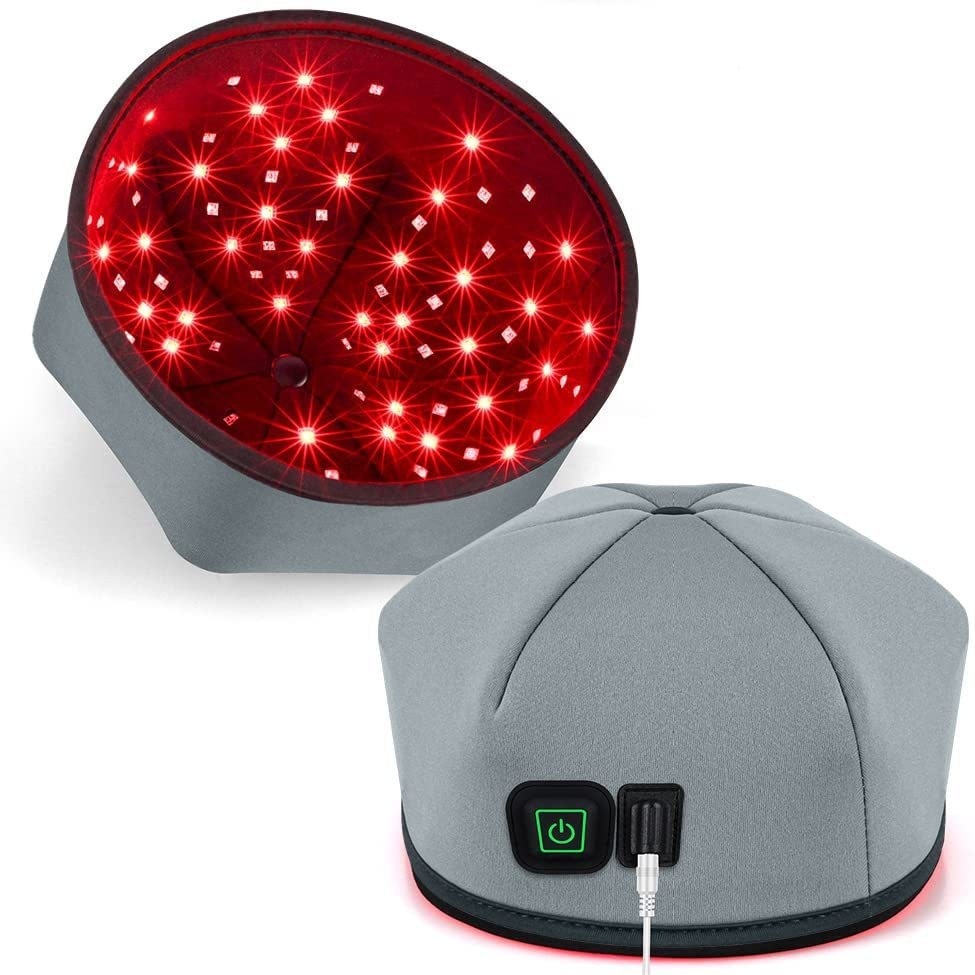 Red Light Hair Growth Cap, Infrared Hair Health Cap, LED - Image 1