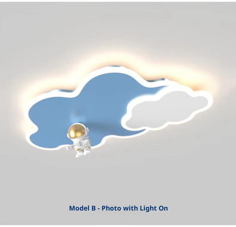 Modern Simple Round Starry Sky Ceiling Lamp