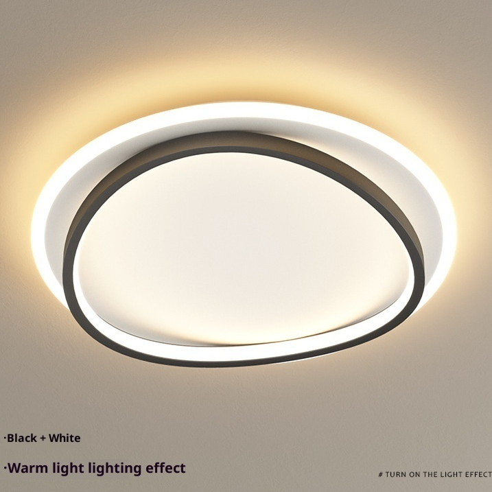 Round Bedroom Light Simple Modern Ultra-thin Ceiling Lamp - Image 6