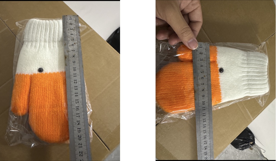 Unisex Knitted Wool Mittens Cold-proof