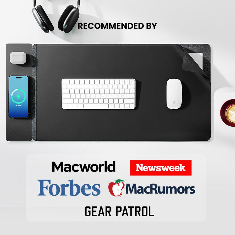 S1300 Wireless Charger 20W Fast Charge Wireless Charger Electric Mouse Pad