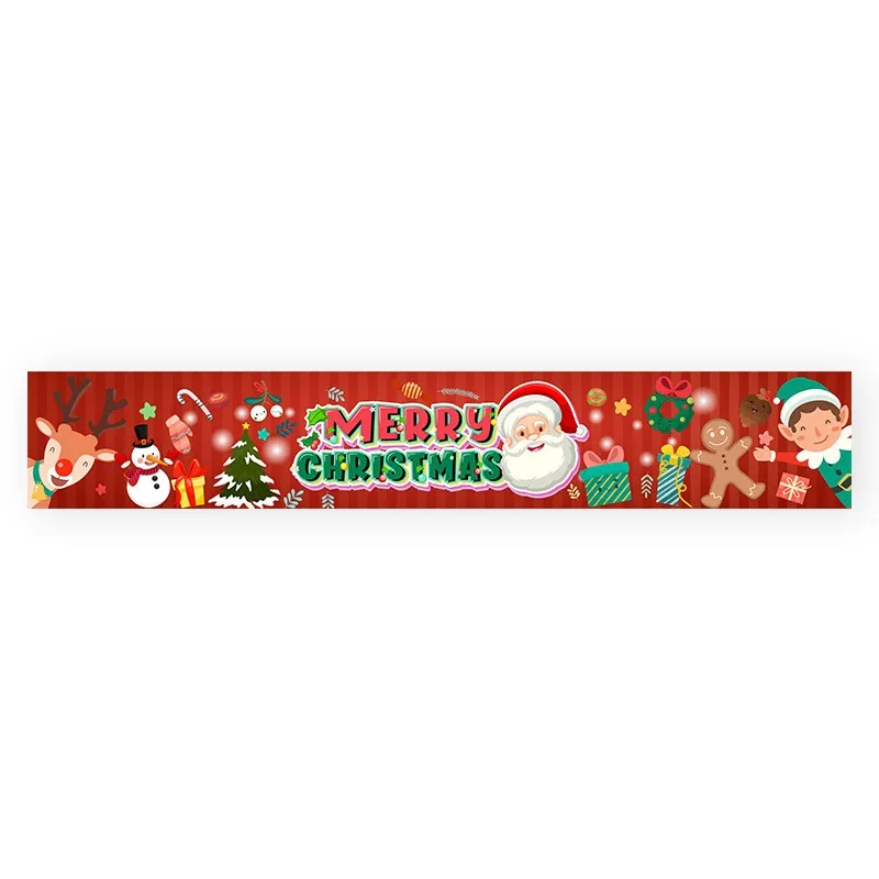 300 X50cm Decorations Arrangement Christmas Banner - 01Color