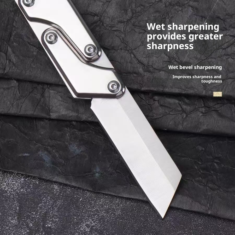 Thickened Mechanical Deformation Folding Knife