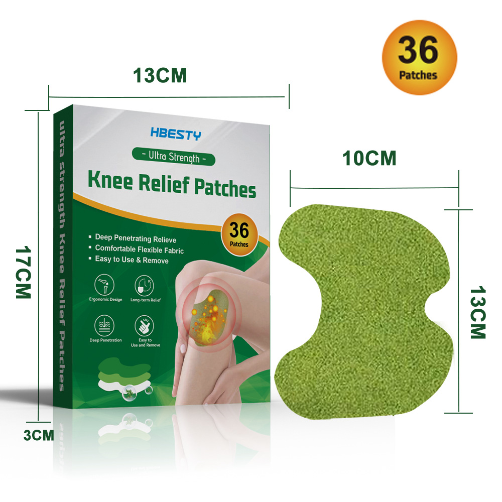 Mugwort Heat And Joint Pain Patch For Lumbar Vertebrae, Shoulders, Neck, Legs And Knees Picture Color - Shop at LoveMi