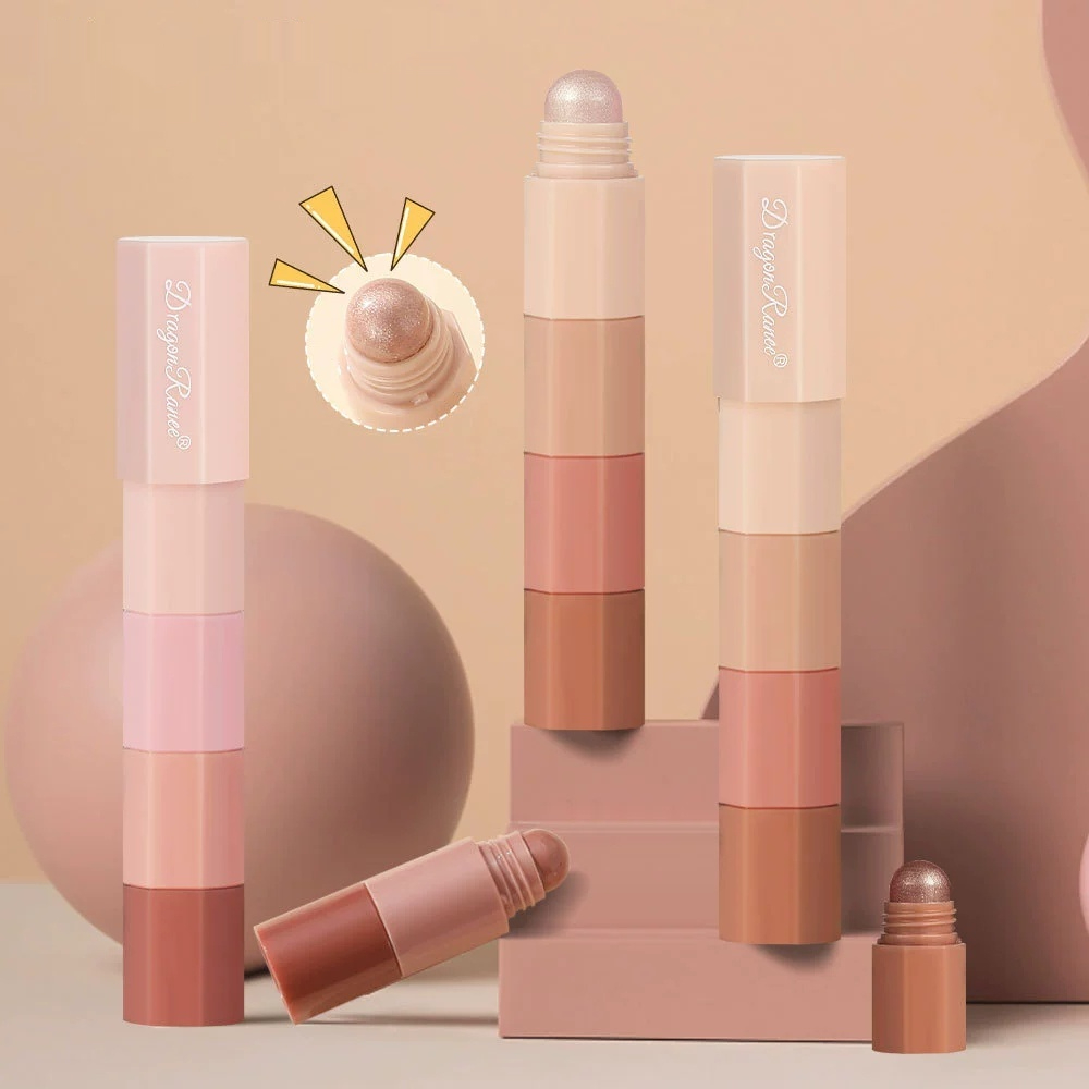 Lazy Eyeliner Pen Waterproof Four-section Suit