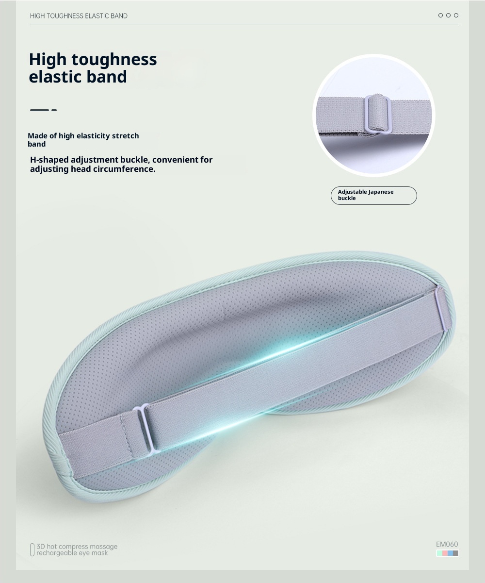 3D Eye Mask – Hot Compress & Massage for Eye Relief
