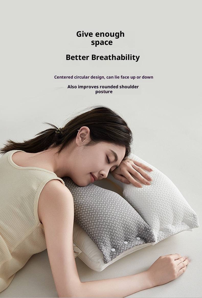 Double-Layer Cervical Support Pillow