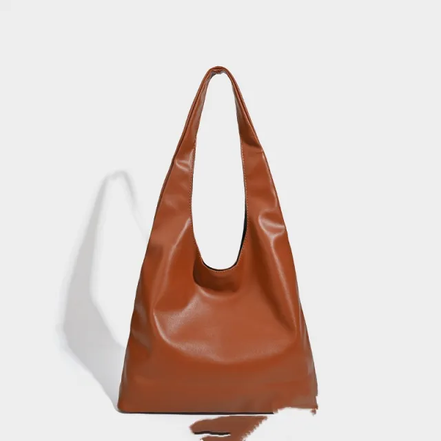 Tote Large Capacity Special interest Design Shoulder Bag Caramel Color - Shop at LoveMi