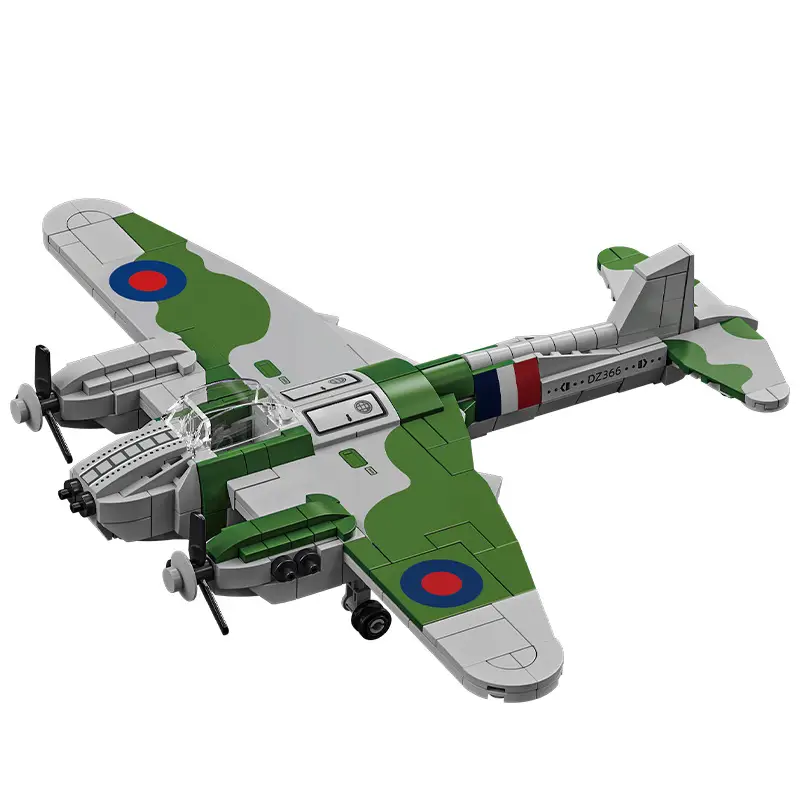 Building Blocks Airplane Series Model Mosquito Bomber Children's Toys