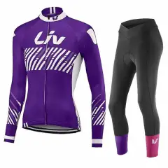 Autumn Long Sleeve Thin Mountain Bike Cycling Clothes Suit - Style2 - View 1