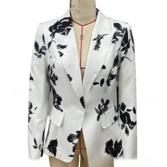 Elegant Commuter Fashionable All-match Suit Jacket For Women - White - View 1
