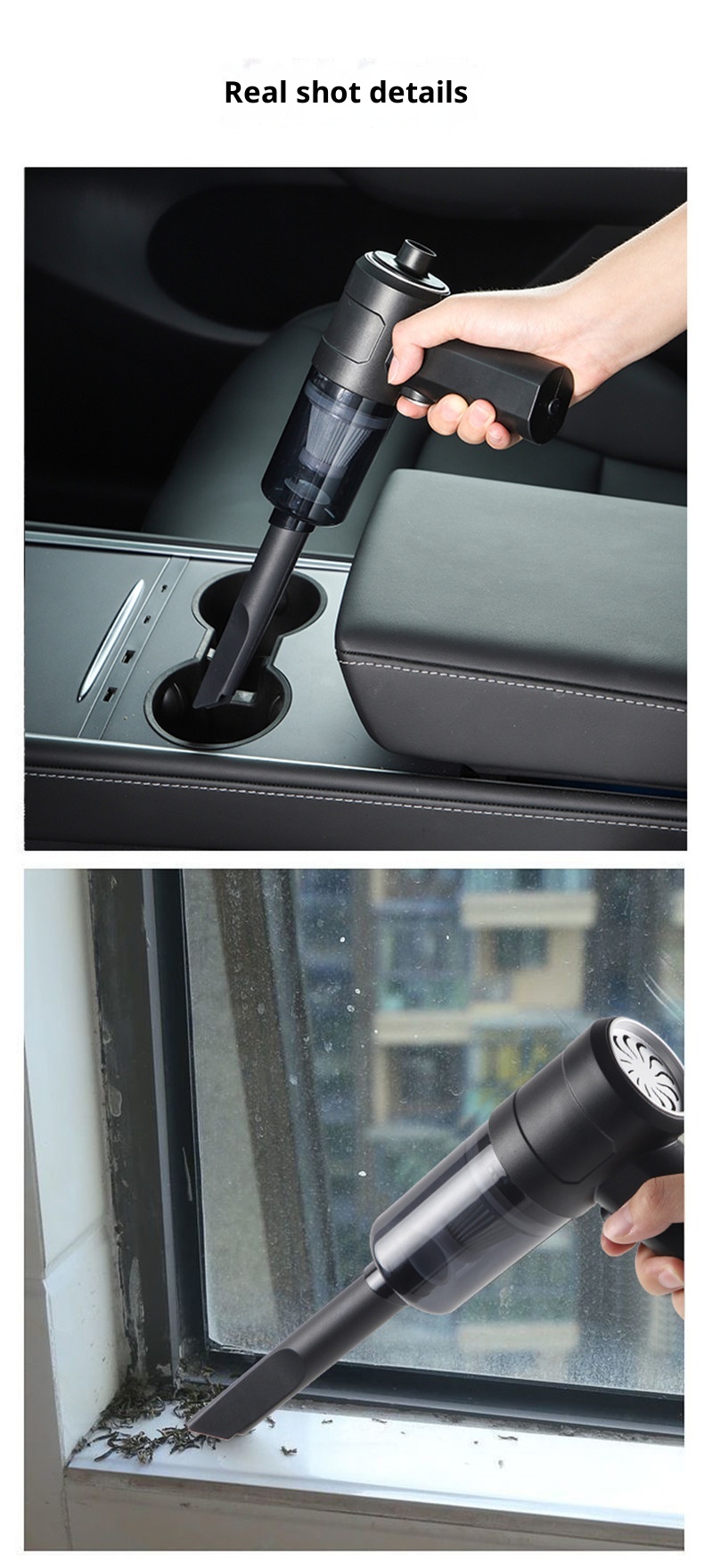 Vacuum Cleaner Wireless Portable Dust Collector Vehicle-mounted Home Use Large Suction Hand-held Cleaning Koalakits36