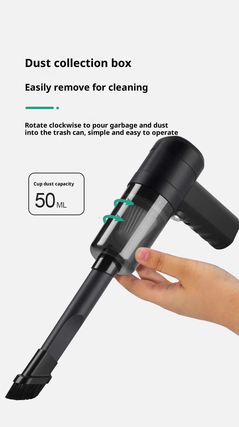 Vacuum Cleaner Wireless Portable Dust Collector Vehicle-mounted Home Use Large Suction Hand-held Cleaning Koalakits36