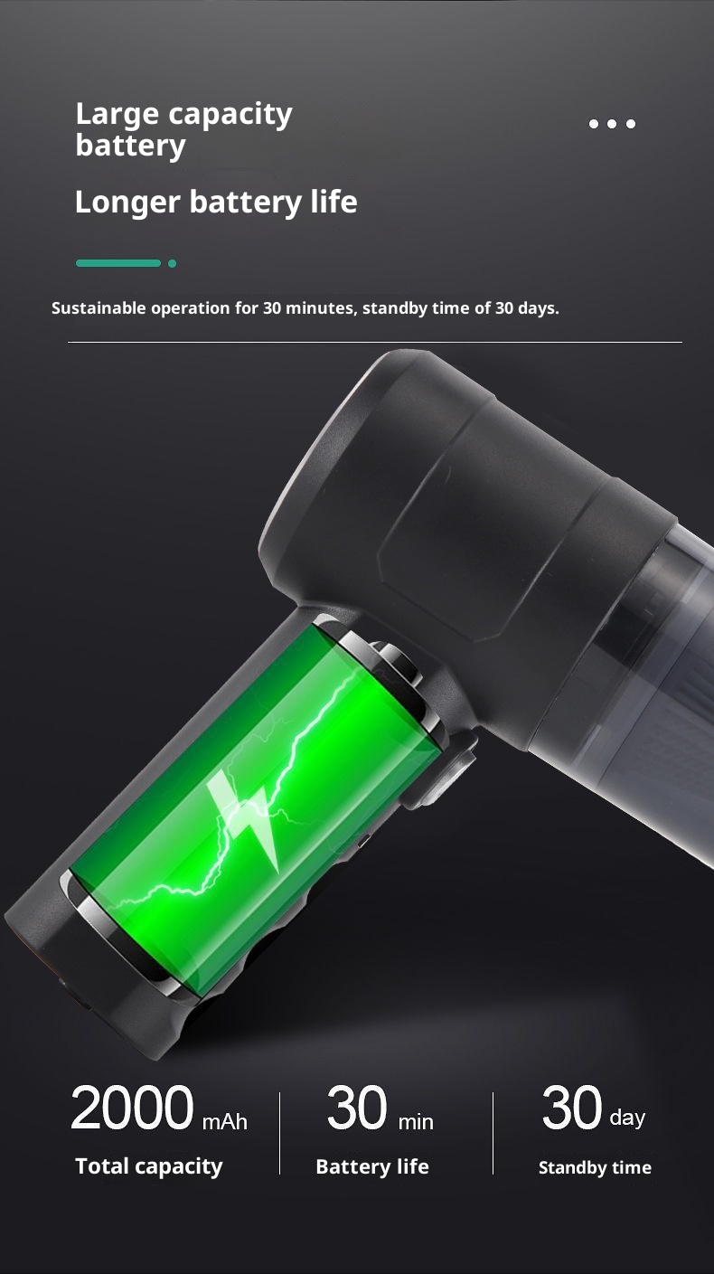 Vacuum Cleaner Wireless Portable Dust Collector Vehicle-mounted Home Use Large Suction Hand-held Cleaning Koalakits36