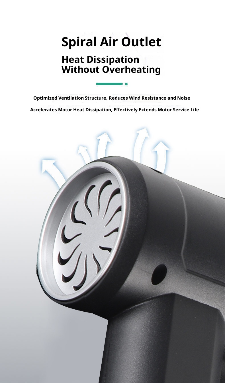 Vacuum Cleaner Wireless Portable Dust Collector Vehicle-mounted Home Use Large Suction Hand-held Cleaning Koalakits36