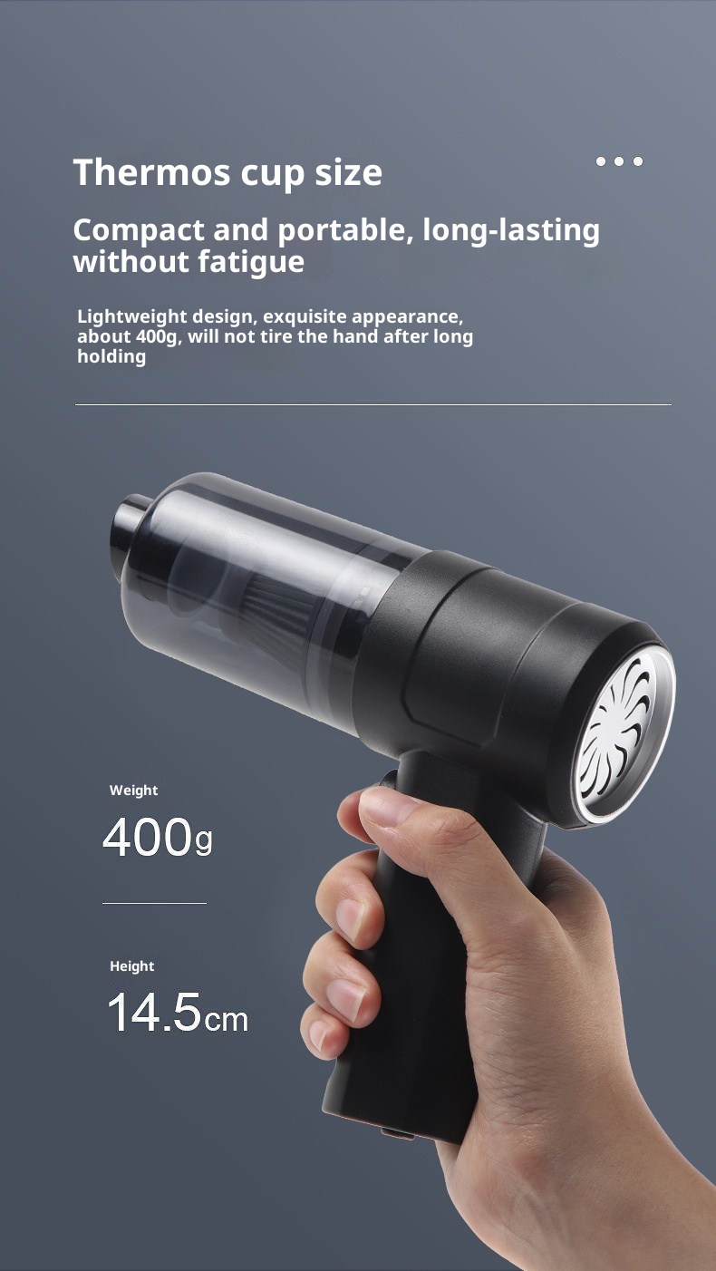 Vacuum Cleaner Wireless Portable Dust Collector Vehicle-mounted Home Use Large Suction Hand-held Cleaning Koalakits36