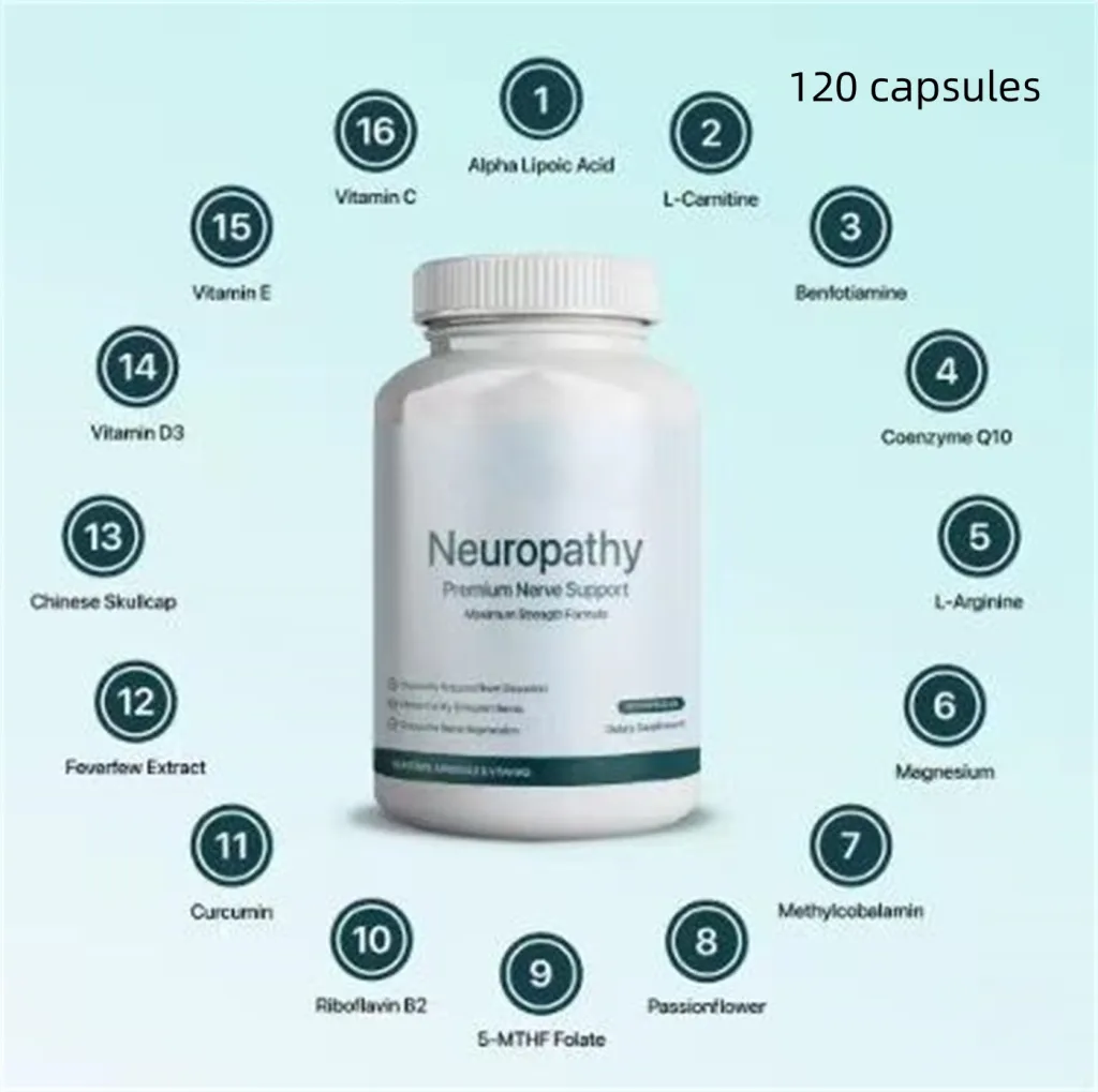 Neuropathy Supplement - 120 Capsules