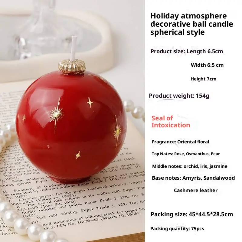 Lantern Ball-shaped Aromatherapy Candle Atmosphere Decoration