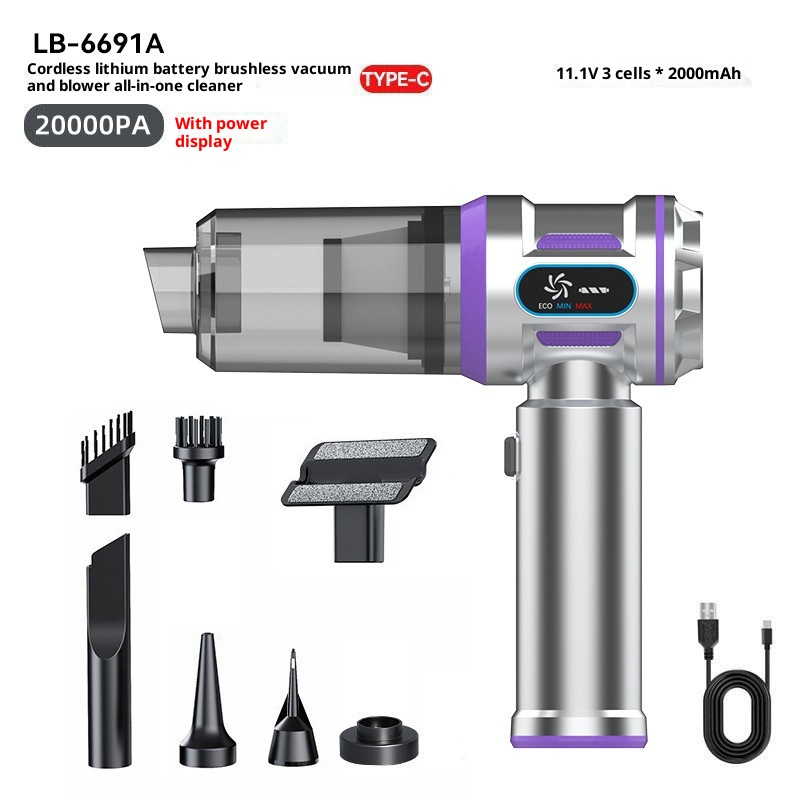 6691A Silver Purple