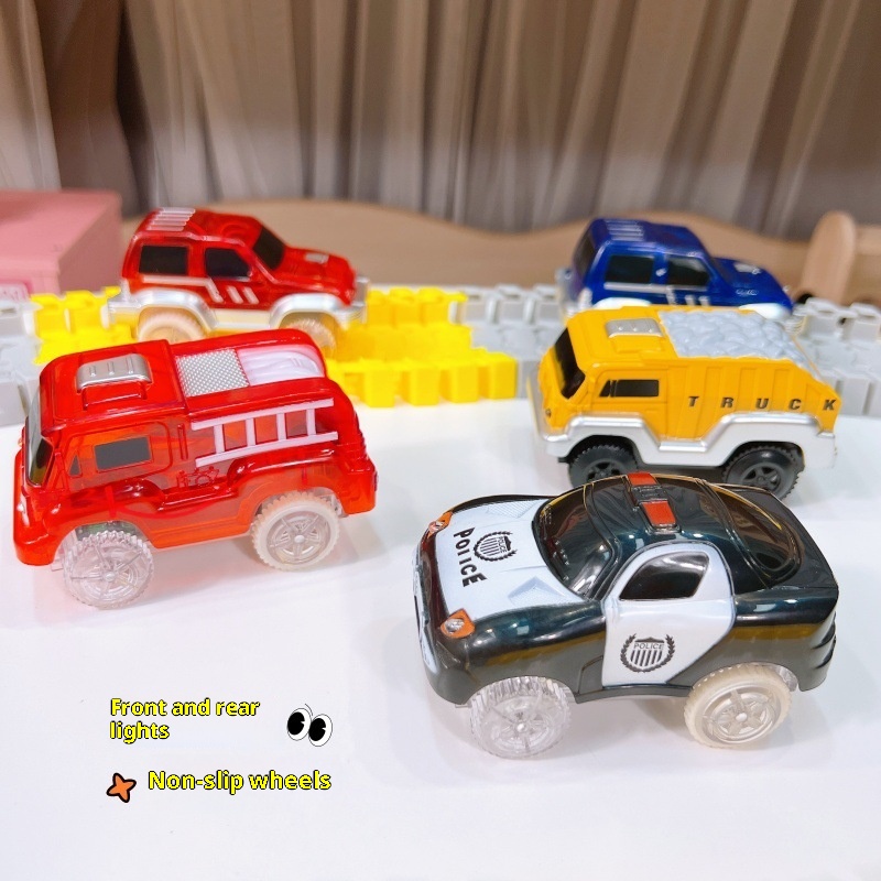 Fire Truck Engineering Train Educational Toys For Boys - Image 1