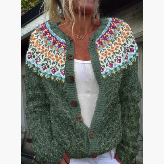 Women's Simple All match 3D Digital Pattern Printed Sweater 8961 - Shop at LoveMi