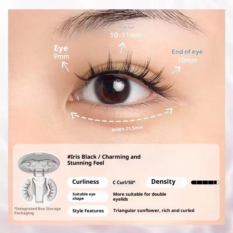 Integrated Soap Holder Plain Magnetic False Eyelashes 5