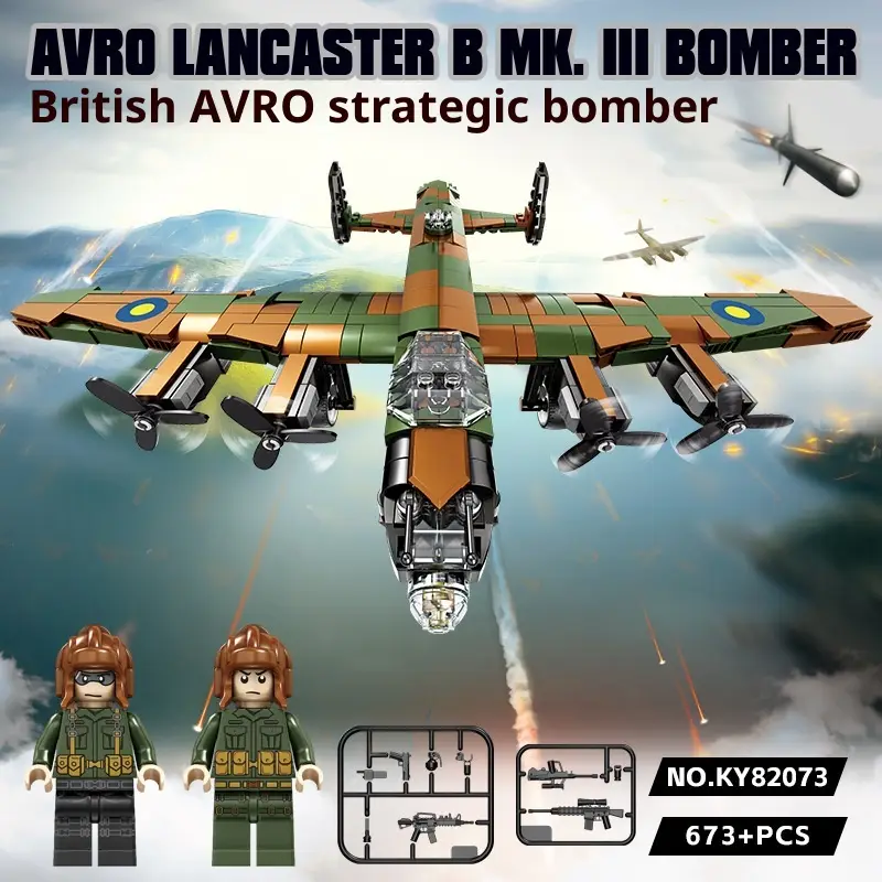 Building Blocks Compatible With Submarine Fighter Tank Model Assembling Educational Toys For Boys