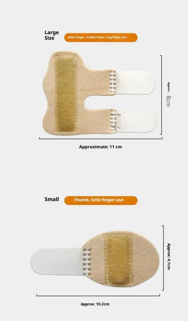 Finger Orthotics Band Index Finger Middle Finger Ring Finger Skin Color - Shop at LoveMi