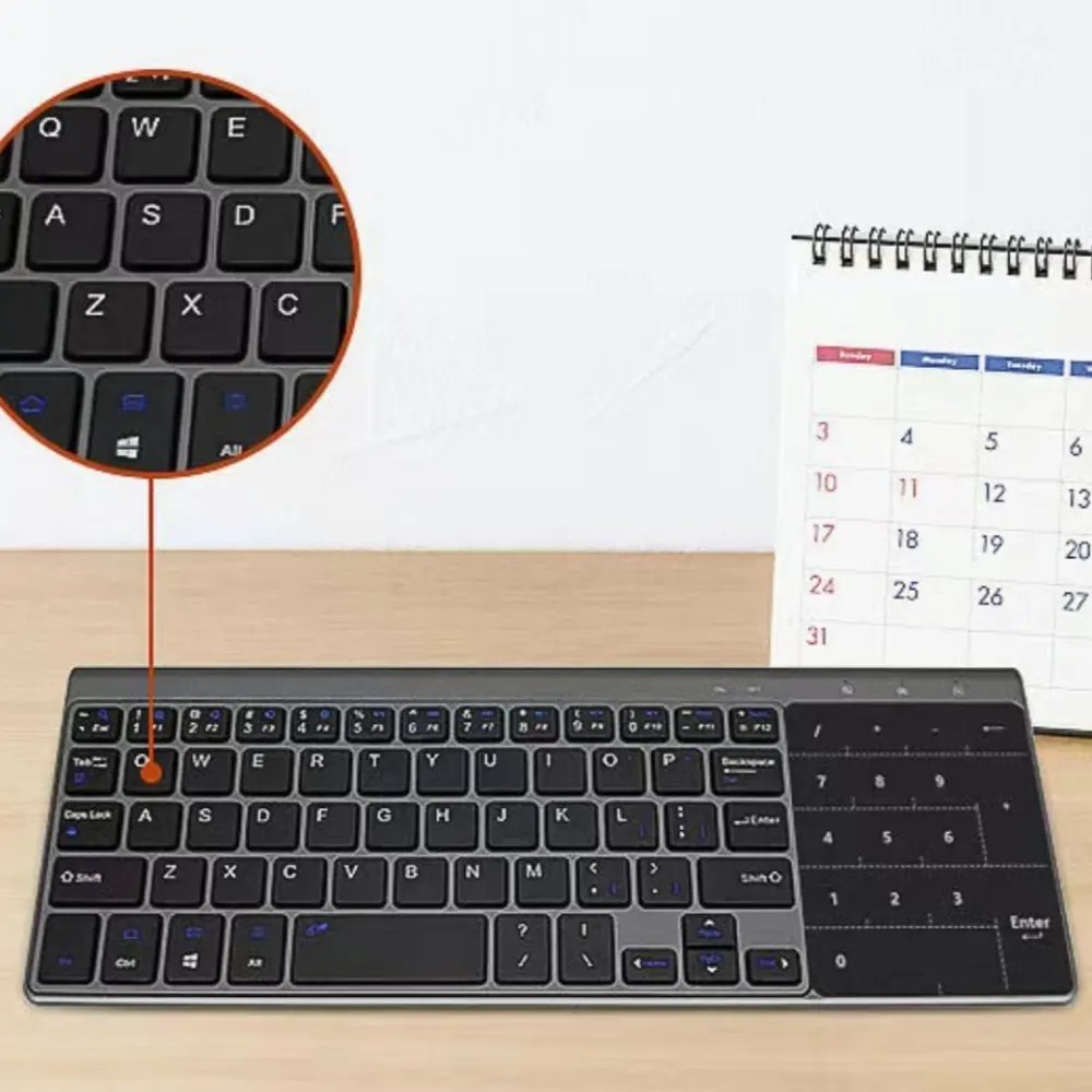 Mini 2 4gusb Bluetooth Wireless with Touch Pad Digital