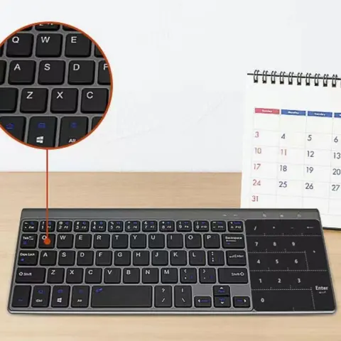 Mini 2 4gusb Bluetooth Wireless with Touch Pad Digital