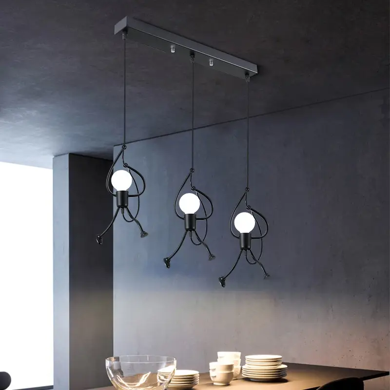 Restaurant And Cafe Clothing Store Special Decoration Small Iron Chandelier
