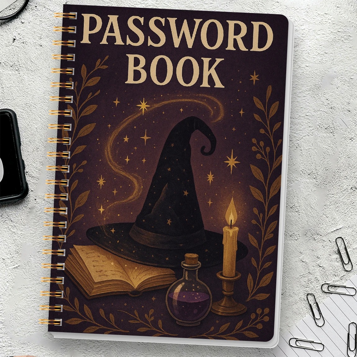 Simple Advanced Address Book Notebook