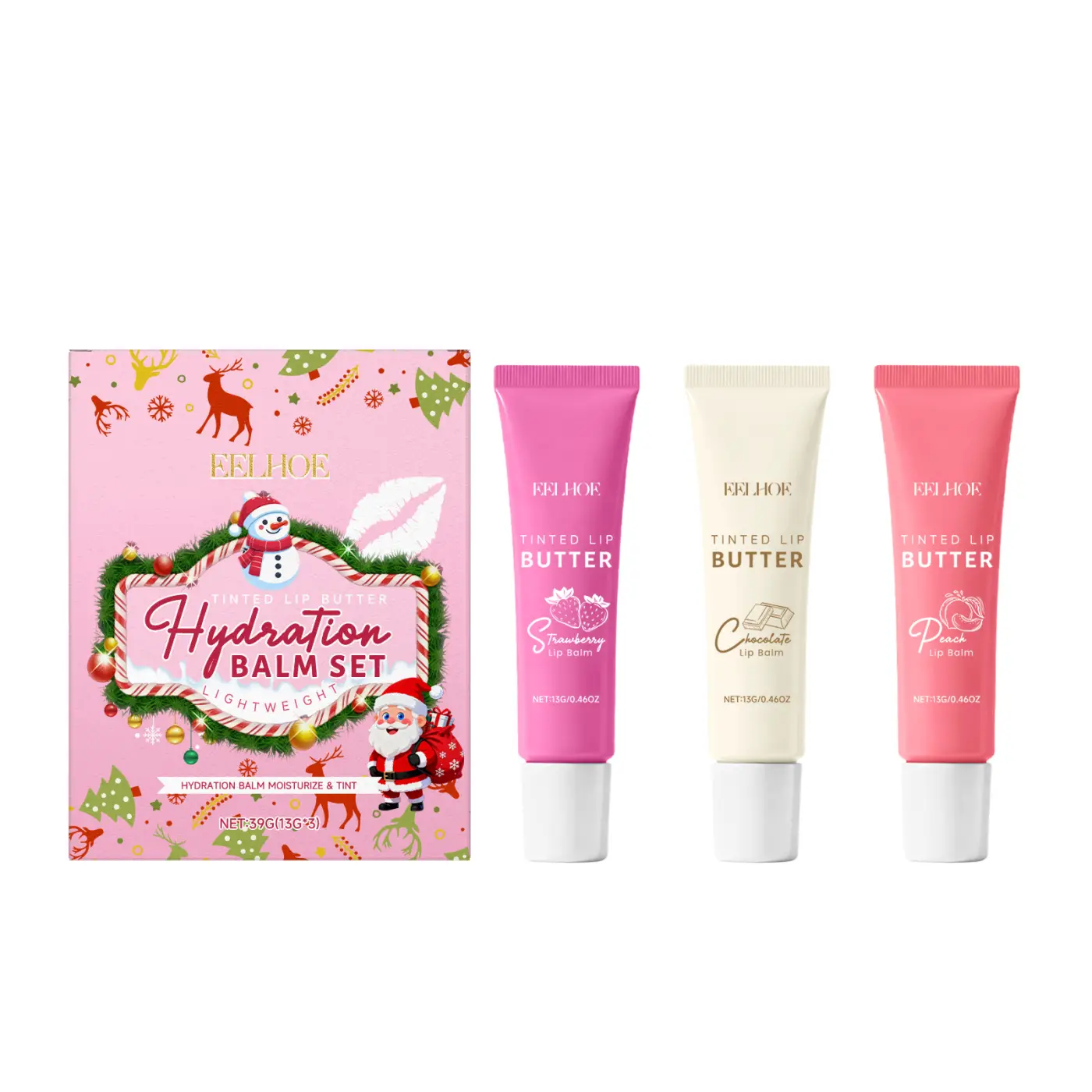 Colored Lip Balm Set