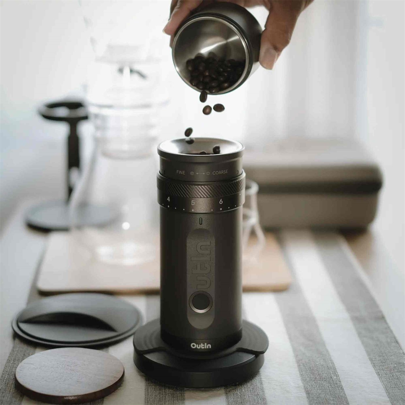 Wireless Portable Electric Bean Grinder