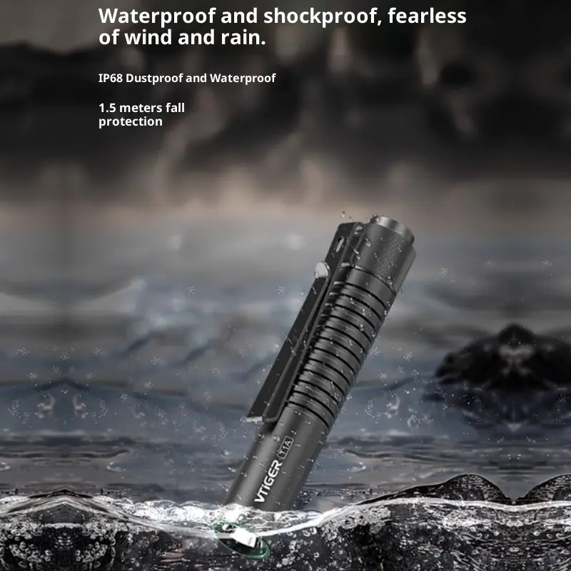 Mini Flashlight Is Light Compact And Convenient