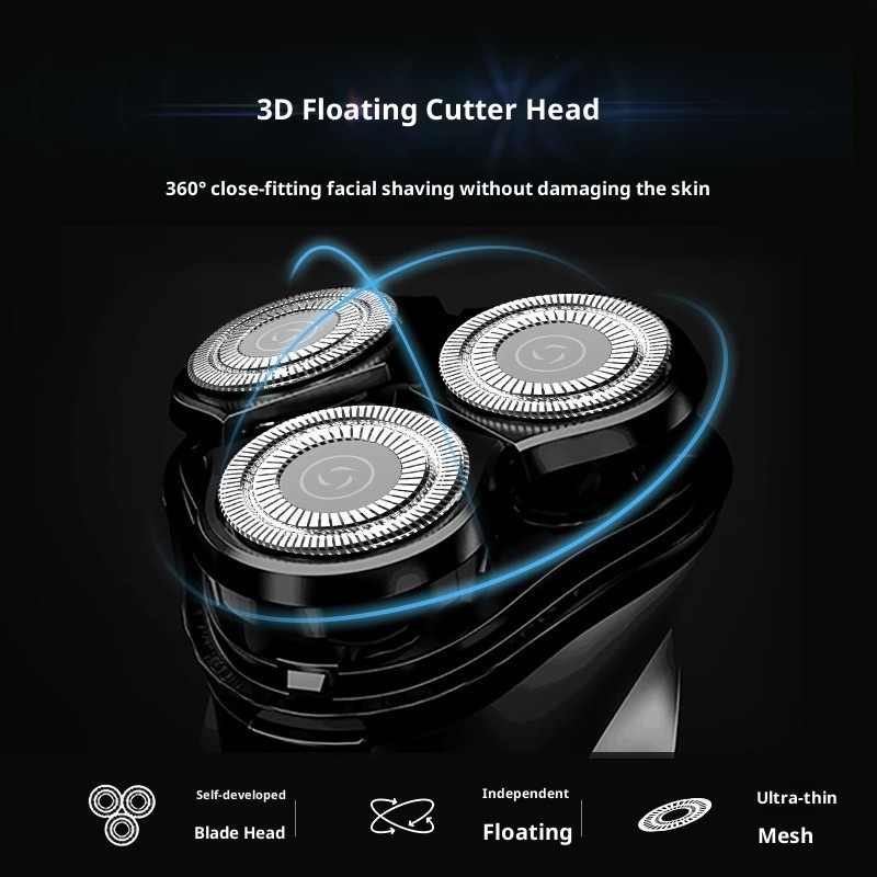 Men's Portable Home Rechargeable Electric Shaver 3