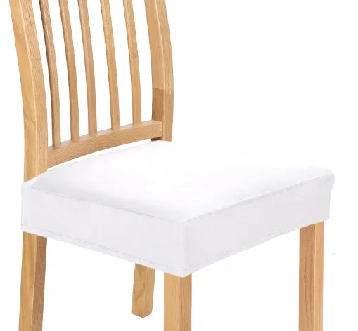 Stretch Silver Fox Velvet Chair Saddle Cover Dust proof Stain proof Washable White - Shop at LoveMi