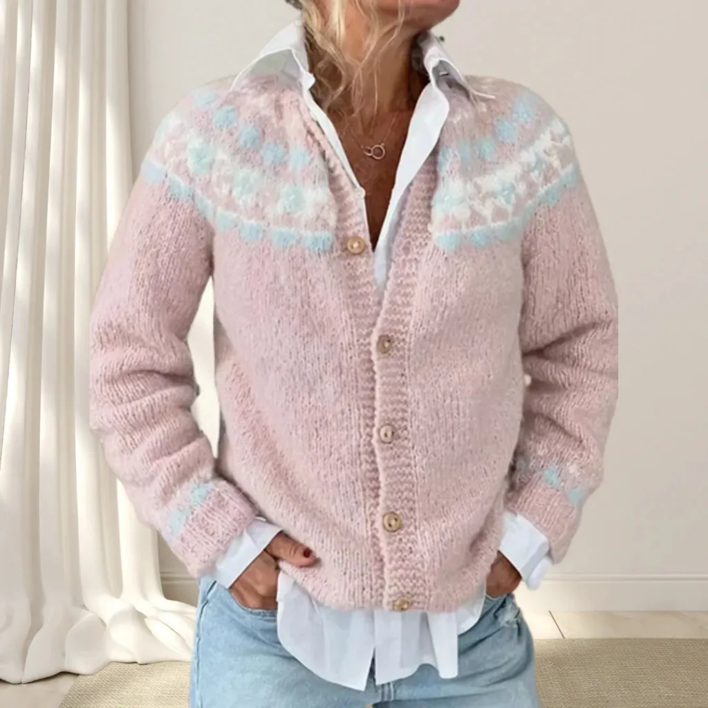 3D Digital Printing Cardigan Knitted Coat Women's Clothing - Kkwy124-4Xl