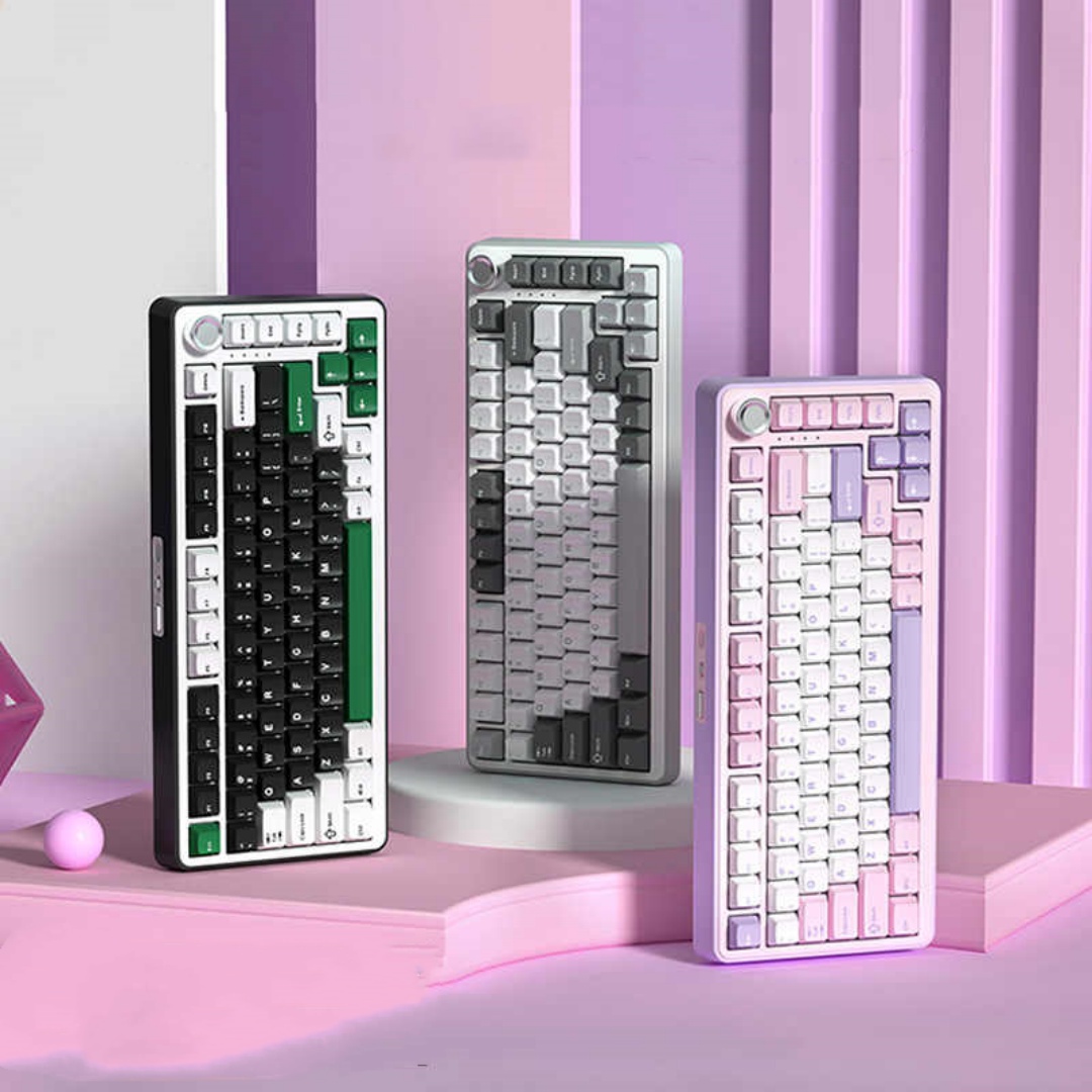Full-key Hot-swappable Wireless Tri-mode Office And E-sports
