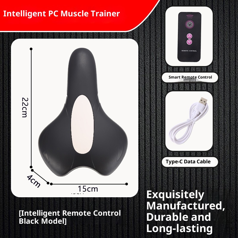Remote Control PC Muscle Trainer Massager Black - Shop at LoveMi