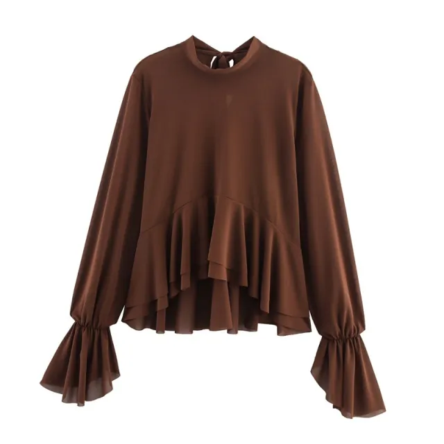 European And American Style New Western Style Laminated Decoration Vertical Top Brown - Shop at LoveMi