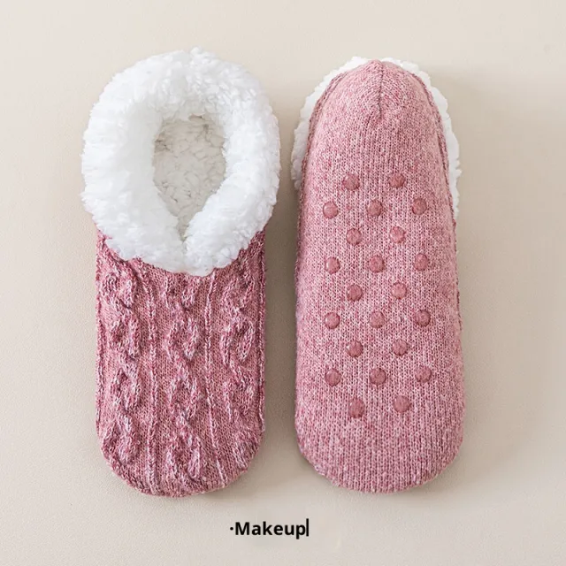Fleece Lined Padded Warm Keeping Lamb Wool Socks Powdery Fragrance - Shop at LoveMi