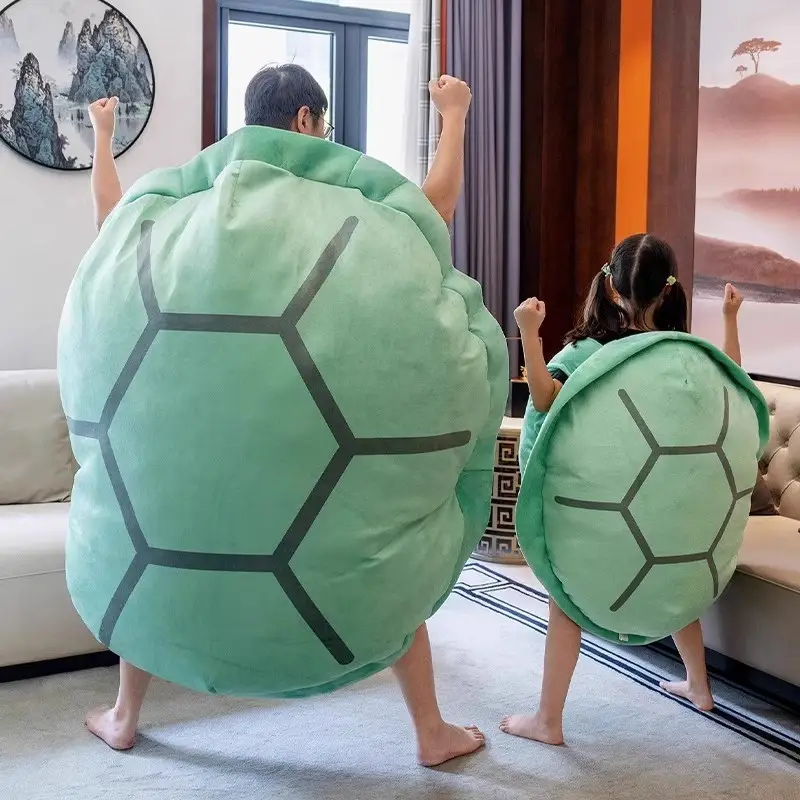 Creative Cartoon Home Turtle Shell Pillow Plush Toy