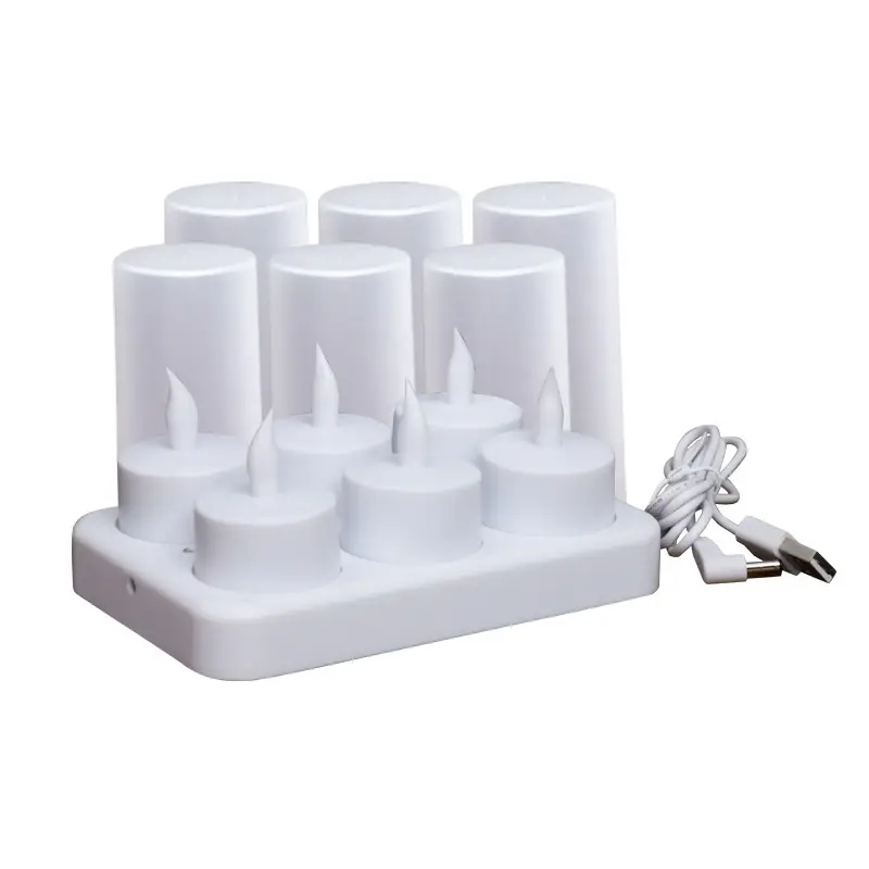 Confession Atmosphere Long Endurance Led Rechargeable Candle Light