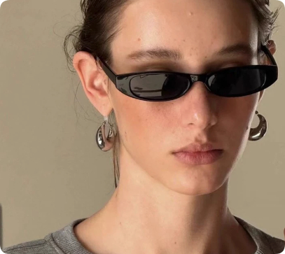 European And American Retro Small Frame Sunglasses Men's Personality Fashion