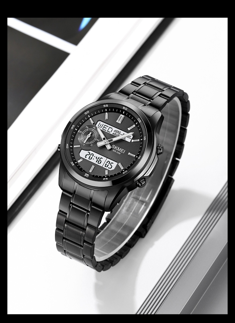 Skmei 2284 Steel Strap analog digital Watch for men