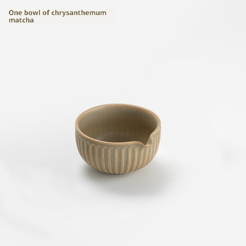 Chrysanthemum Matcha Bowl