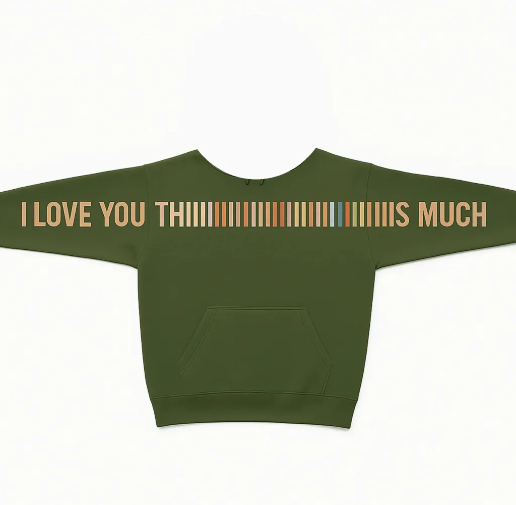 Autumn Women's Fashionable Polyester Round Neck Hoodie - Green