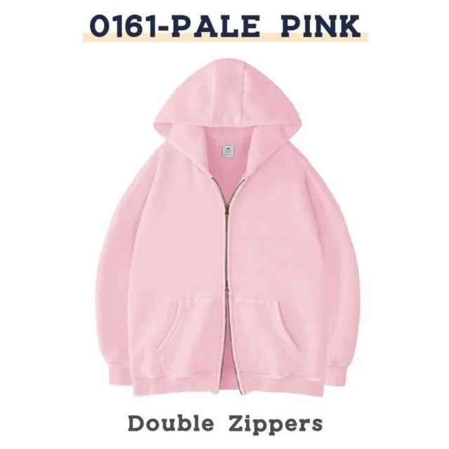 Men's And Women's Casual Zipper Hoodies Lotus Root Color - Shop at LoveMi
